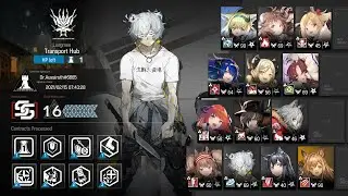 [Arknights] CC2 Day 12 Transport Hub Risk 16 No Guards/Defenders
