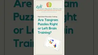 TANGRAM Right Brain Education Activities #shichidamethod #hegurumethod