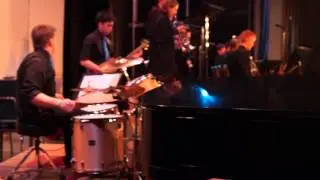 Springfield HS Jazz Band performance - 1 (March 14, 2015)