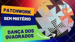 PATCHWORK - DANCA DOS QUADRADOS - LINDA SACOLA