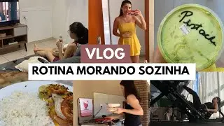 FUI PÉSSIMA! 😭 Feriado, academia, falando sobre dinheiro e mais! 💸 ROTINA MORANDO SOZINHA 🔑❤️