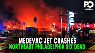 Tragic Medevac Jet Crash in Northeast Philadelphia: 6 Lives Lost | Pakistan Observer