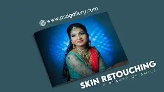 Skin Retouching and Colour Grading  Photoshop Tutorial | 🌐 www.psdgallery.com - 358