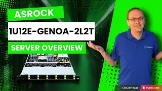 ASRock 1U12E-GENOA-2L2T Overview | AMD | DDR5 | NVMe | 1U Server | 1U12E-GENOA-2L2T