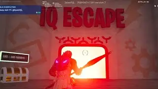 IQ ESCAPE | Fortnite Escape Room - Created By Saintfiji