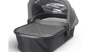 Get UPPAbaby Bassinet Grey Carbon Frame, Pascal Slide