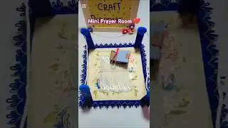 Diy for RAMADAN special || mini prayer room#art #diy #ramadan