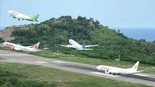 Nonton Pesawat Terbang Saat Landing dan Take Off di Bandara Komodo Labuan Bajo, Plane Spotting 2022