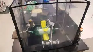Classroom water wheel: Mr. Wagner's Physics Class