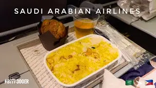 Saudi Arabian Airlines | Jeddah - Manila | Economy | #SaudiAirlines #boeing777