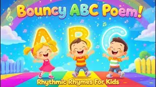 🎵 Bouncy ABC Song for Kids | Fun Alphabet Dance | Rhythmic Rhymes For Kids