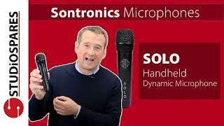 Sontronics SOLO Handheld Dynamic Supercardioid Microphone