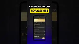 Bdg win invite code | Bdg win app invite code | Bdg win invite code kaise dale #bdgwin #bdg
