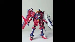 Immortal Justice Gundam #gundam #gunpla #gunplacustom #gunplabuilder #shorts #gundamseedfreedom