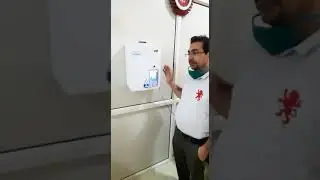 Contactless Face Recognition based Attendance System with Thermal Screening, Sanitizer Dispenser .