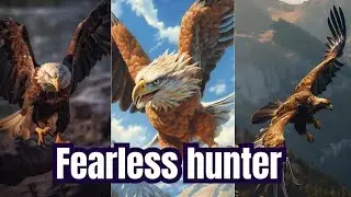 Eagle is a fearless hunter 🔥🔥🔥🔥