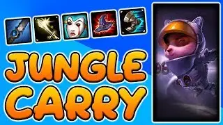 HOW TO PLAY TEEMO JUNGLE IN SEASON 8! LEARN HOW TO HARD CARRY WITH TEEMO IN THE JUNGLE!
