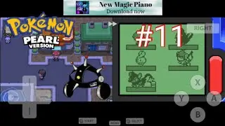 Pokemon pearl walkthrough #11 | Road to Hearthome City and getting Exp. Share