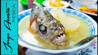 Pesca y COCINA - Caldo de PIRAÑA
