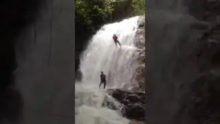 Abseiling Waterfall Gopeng Perak