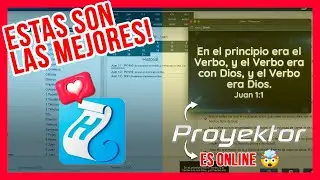 🤩 Cómo proyectar canciones y Biblia GRATIS | Las 2 MEJORES 🚀