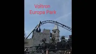 Voltron Rollercoaster at Europa Park #rollercoaster #themepark #amazing #cool