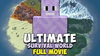 I Survived 100 Days in the Ultimate Survival World in Minecraft [FULL MOVIE]