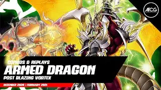 Yu-Gi-Oh! ARMED DRAGON Deck - Replays 🎥 & Analysis 📈 | DECEMBER 2020 (Post Blazing Vortex)