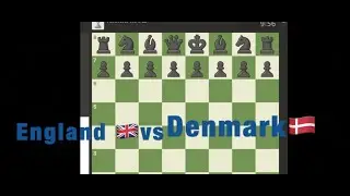 Denmark Vs England. #chesscom