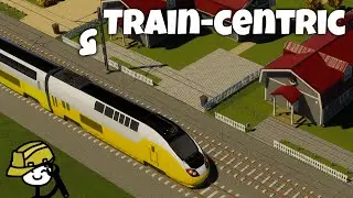 Cities:Skylines 2, but TRAINS are the ONLY way to get around