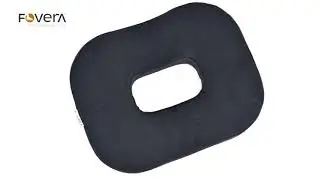 Fovera Orthopedic Size L Donut Seat Cushion Pregnancy Pillow Velvet Cover For Maternity