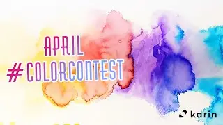 Painting and Blending with Brushmarker PRO for Monthly KarinColors Challenge