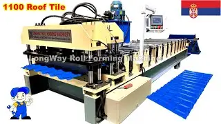 1100 Roof Tile Forming Machine: Future of Tile Forming Technology