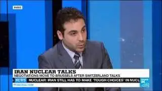 Milad Jokar, Iran nuclear talks Lausanne France 24, 16 March 2015