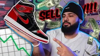 Restock Coming!!! Air Jordan 1 High Patent Bred HOLD OR SELL!!!