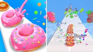 New Game Donut Runner: Running Game iOS and Android Gameplay