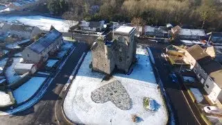 Johnstone Castle via Drone