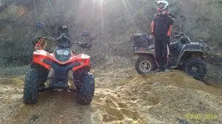 STELS 100 - КРУТЯК,  не уступает POLARIS 800