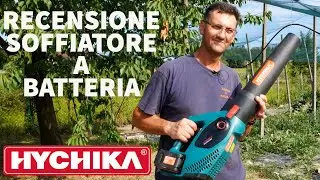 Recensione soffiatore a batteria Hychika
