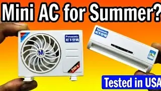 This $15 Viral Air Conditioner Claims to Cool Rooms&hellip; I Tested It#unboxing #toys 