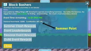 Cara Cepat Mendapatkan Summer Point GROWTOPIA