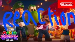 The super mario galaxy movie - Yoshi first look my reaction 