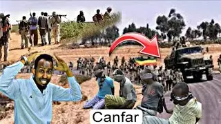 Daawo Jabuuti oo Cagta Marisay Jabhadii Argagixisada Canftar Oohinta ka dhamaatay..
