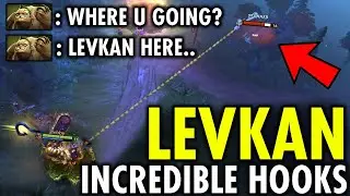 LEVKAN PUDGE Brings His Incredible Hooks Back to 7.27d Patch Gameplay   | Genius Pudge