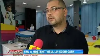 Fiul a moștenit visul lui Szobi Cseh