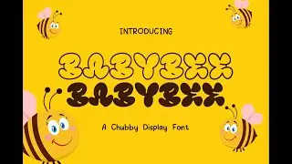 Best Font 2021 - Babybee font