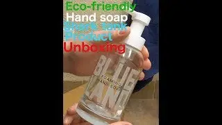 Blueland foaming hand soap unboxing and how it works