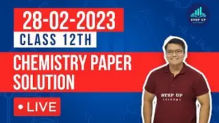 Class 12 Chemistry Exam - Today's Question Paper Solution 2023