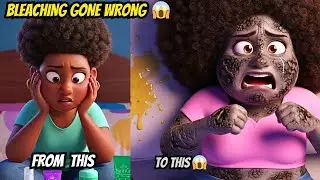 She Tried To Bleach Her Skin... What Happened Next Shocked Everyone 😱 #tales #nigerianstories