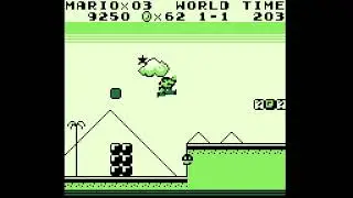 Super Mario Land on Analogue Pocket running Gameboy openFPGA Core